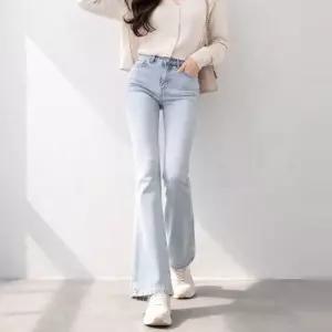 [슈퍼맨][SPM] 여성용 스판좋은 숏/베이직/롱 부츠컷스판인밴딩데님진 히든밴드 몸매