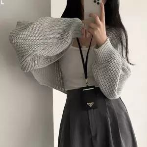 2컬러 여성 크롭 볼레로 LK-G011가디건 여자 미니 카디건