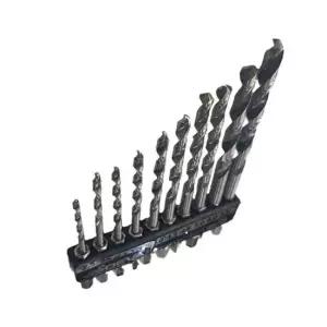 철판기리 임팩 8V 2.5~6.35MM HSS 드릴비트10P 철판기리 드릴기리