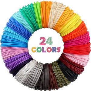 미카3D 24 컬러 1.75MM ABS 3D 펜 프린터 필라멘트 리필 각 350M 총 84M 소재 MYNT3D / SCRIB3D 프린팅 지원 더들러 펜에는 적합하지 않음 V33