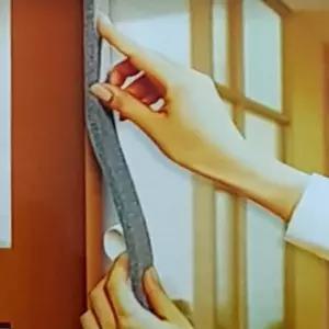 실내용 현관문 창문 외풍차단 틈막이 문풍지 새이 대실리콘 고무패킹 도어 바람이 방문 창틀바람이 방풍비