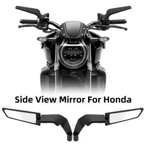혼다 CB1000R CB650R CB650F CB500 CB300 CB200X CB125 스텔스 윙렛 백미러 키트 용 오토바이 사이드 뷰 미