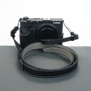Canon V1 보호 케이스 카메라 가방 Powers 쉘 기본 가죽 슬리브 어깨 끈 액세서리