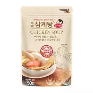 강아지원기회복 더독 반려동물 수제 삼계탕 반려견 영양 화식 150g