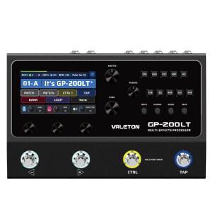 VALETON GP-200LT 멀티 이펙트 페달 프로세서 베이스 USB 인터페이스 /O 스테레오 FX 모델링 IR MIDI 시뮬레이션 OTG 캐비닛 오디오 I 루프 앰프 기타