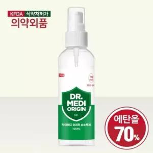 닥터메디 오리진 겔 손소독제 100ml 10개 소독제, 감염예방, 건강관리용품