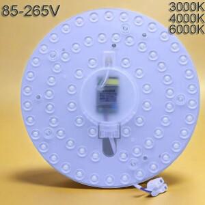 라운드 LED 천장 조명 110V 220V 램프 엔진 팬 대 한 키트 보드 플러시 라이트 패널 수리
