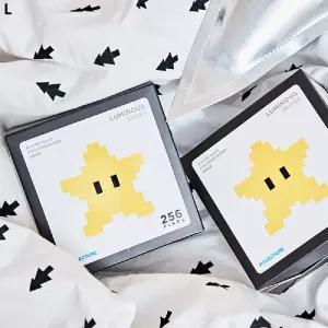플렉처 야광 시리즈 실리콘 비즈블록 소근육발달 부드러운 다용도 픽셀아트 놀이완구 조립 어린이 장난감