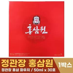 정관장 홍삼원 50ml x 30포 명절 감사 효도 선물 세트 선물용 쇼핑백 포함