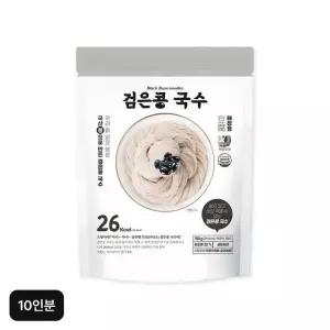 해초미인 검은콩 국수 세트 10인분 (검은콩면X10+비빔소스X5+메밀소바 소스X5)