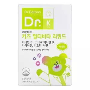 [셀러허브]닥터 에디션 키즈 멀티비타 리퀴드 10ml x 30포 (1개월분) (S25397680)