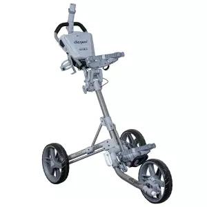 Clicgear 모델 4.5 골프 푸우시 카트, 프리미엄 3륜 접이식 워킹 골프 카트 (슬레이트 그레이)