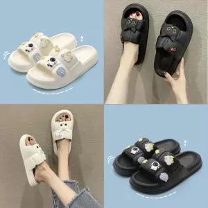 1+1 고양이 우주인 실내 슬리퍼발편한 예쁜 예쁜화 여성화 거실 층간소음화 푹신한 쿠션 학생 편한 EVA 미