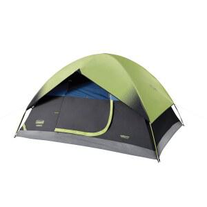 COLEMAN 4인용 텐트 선돔 다크 캠핑