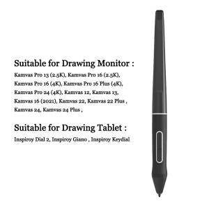 Huion 드로잉 태블릿 Kamvas 12/13Kamvas 22 PlusKamvas 24/24 Plus한 8192 압력 디지털 펜 PW517
