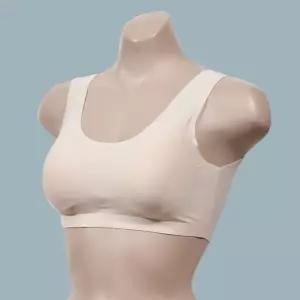 무봉제 노와이어 A컵 B컵공용 스포츠 누디 브라  덧신  삼각팬티 (WD9722F)