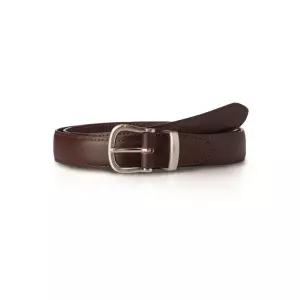 매장정품 SAVAGE 370 Leather Belt - Brown