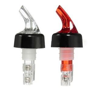 휴대용 20ml/30ml 정량 와인 Pourer 알코올 액체 디스펜서 측정 오일 병 주둥이 디켄터 바 도구
