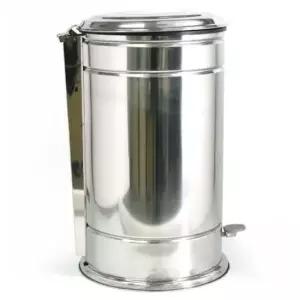 위생용품수거함 학교 식당 스텐 대형 쓰레기통 페달휴지통 20리터