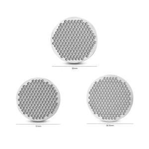 재사용 가능 커피 필터 스크린 51 53 58mm 내열성 메쉬 포타필터 바리스타 만들기 퍽 1-20개