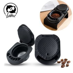 채울 수 있는 커피 파우더 Dolce Gusto 머신 캡슐 어댑터 MINI ME / PICCOLO XS한 재사용 가능 스탠드