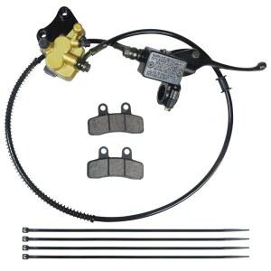 HOLATO 전면 유압 디스크 브레이크 마스터 DB14 헤비 아폴로 더트 90CC 125CC 캘 DB10 부품 실린더 핏 70CC 듀티 SSR110 SSR125 TAOTAO 바이크 포함, 패드 50CC 어셈블리, ATV 110CC