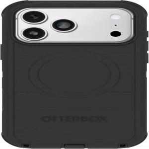 OtterBox 오터박스 iPhone 17 Pro 맥스 디펜더 시리즈 케이스 - 블랙 Tough Rugged  내구성 Snaps on MagS