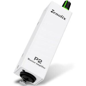 ZENOLIX P2 휴대용 인이어 모니터 앰프, 출력이 XLR 스테레오 입력 키보드 드러머, 기타, /모노 연주자용 클립이 3.5MM 스위치 헤드폰 벨트 내구성 있는 /TRS