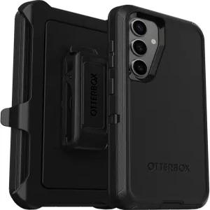 OtterBox 오터박스 삼성 갤럭시 S24 디펜더 시리즈 케이스 - 블랙 Rugged  내구성 with Port 프로텍션 Inc