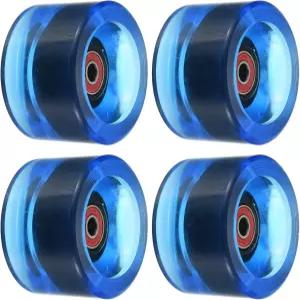 파티킬 78A 롱보드 휠 ABEC-9 베어링 포함 소프트 크루저 스케이트보드용 스트리트 PU