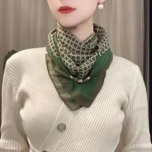 명품스카프 여성 패션 자석 스카프