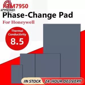 Honeywell ptm7950 열 패드 페이스트 ptm 7950 상 변화 GPU CPU 방열판 80x80 냉각 전도성 실리콘 패드
