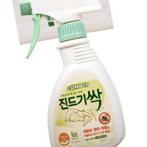 패브릭 컴뱃 침대 진드기 기피 집먼지 퇴치 소파 290ml 스프레이 제거제