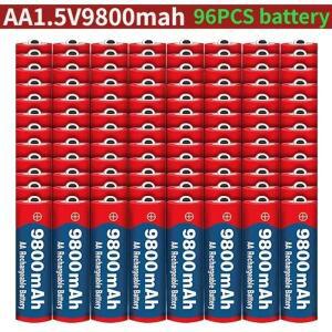 AA 배터리 고품질 2026 고품질 1.5V 9800mAh 컴퓨터 시계 라디오 비디오 게임 디지털 카메라용 충전식