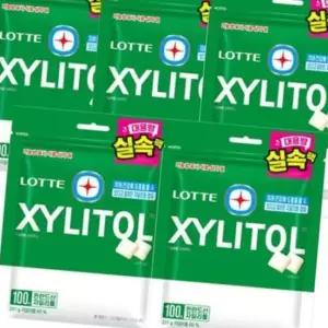 롯데 자일리톨 오리지날 231g 리필 x 5개