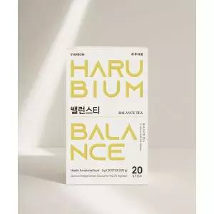 매장정품 EVERBOM 하루비움 밸런스티 인박스 5포 4g X 20포