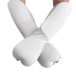 복싱 주먹 팔뚝 가드 패딩 통기성 태권도 보호 손 무술 팔 훈련 슬리브 가라테 패드