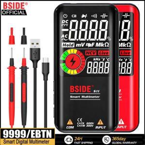 BSIDE 디지털 멀티미터 멀티테스터기 스마트테스터기 전기테스터기  가용 9999 EBTN multimeter 측정기 전
