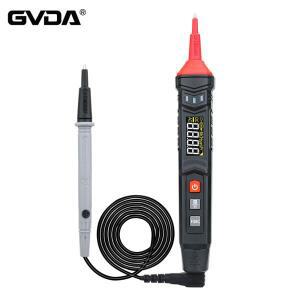 GVDA 디지털 펜 타입 멀티 미터, 스마트 DC AC 전압 테스터 전압계, 자동 범위 저항 커패시턴스, 트루 RMS
