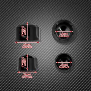 오토바이 엔진 볼트 60pcs 스크류 캡 커버 보호대 할리 여행용 도로 스트리트 글라이드 FLHR Softail Fat B
