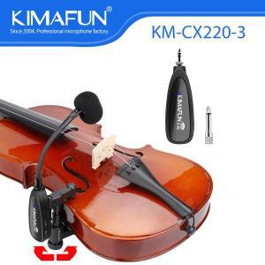 KIMAFUN 2.4G 악기 무선 마이크 클래식 바이올린   녹음 음악가 공연 유튜브