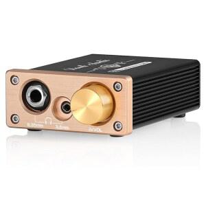 Douk 오디오 U3 PRO HiFi 미니 클래스 A 헤드폰 앰프 u2013 고출력 데스크탑 앰프, 18-600 헤드폰, 1500mW 출력, 3.5mm 및 6.35mm 잭, DC 5V
