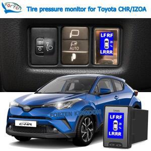 TPMS 타이어 디지털 LCD 디스플레이 자동 보안 경보 압력 도요타 CHR / IZOA 2013-2022