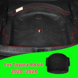 도요타 RAV4 2020 스페어 타이어 박스 방음 코튼 트렁크 단열 폼 방염 소음 감소