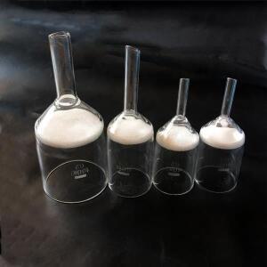 1개 35ml ~ 2000ml 실험실 부 르너 깔때기 G3 거친 필터 모래 코어 소결 유리 제품 (G1/G2/G4/G5 교체 가능