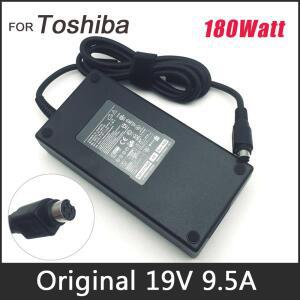 노트북 전원 공급 장치 케이블 19V 9.5A 180W AC 어댑터 충전기 Toshiba Qosmio X875