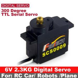 Feetech SCS009 RC 서보 6V 2.3kg 단일 샤프트 메탈 기어 마이크로 헬리콥터 교육 로봇 휴머노이드 DIY  ST