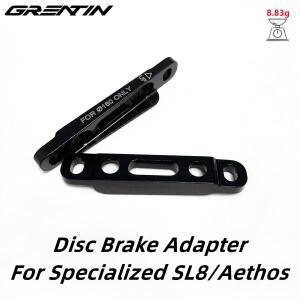 Aethos/Tarmac SL8용 로드 바이크 디스크 브레이크 어댑터 160mm 로터용 플랫 마운트