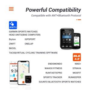 Magene S3 + 속도 케이던스 센서 ANT Bluetooth 컴퓨터 속도계 WahooOnelap Zwift와 호환되는 듀얼 센서 자