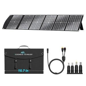 캠핑 발전소, 태양광 발전기, 휴대폰용 USB QC3.0, 타입-C PD3.0, 앤더슨 및 XT60 DC 20V를 갖춘 100W 휴대용 태양광 패널 초경량 컴팩트 폴더블